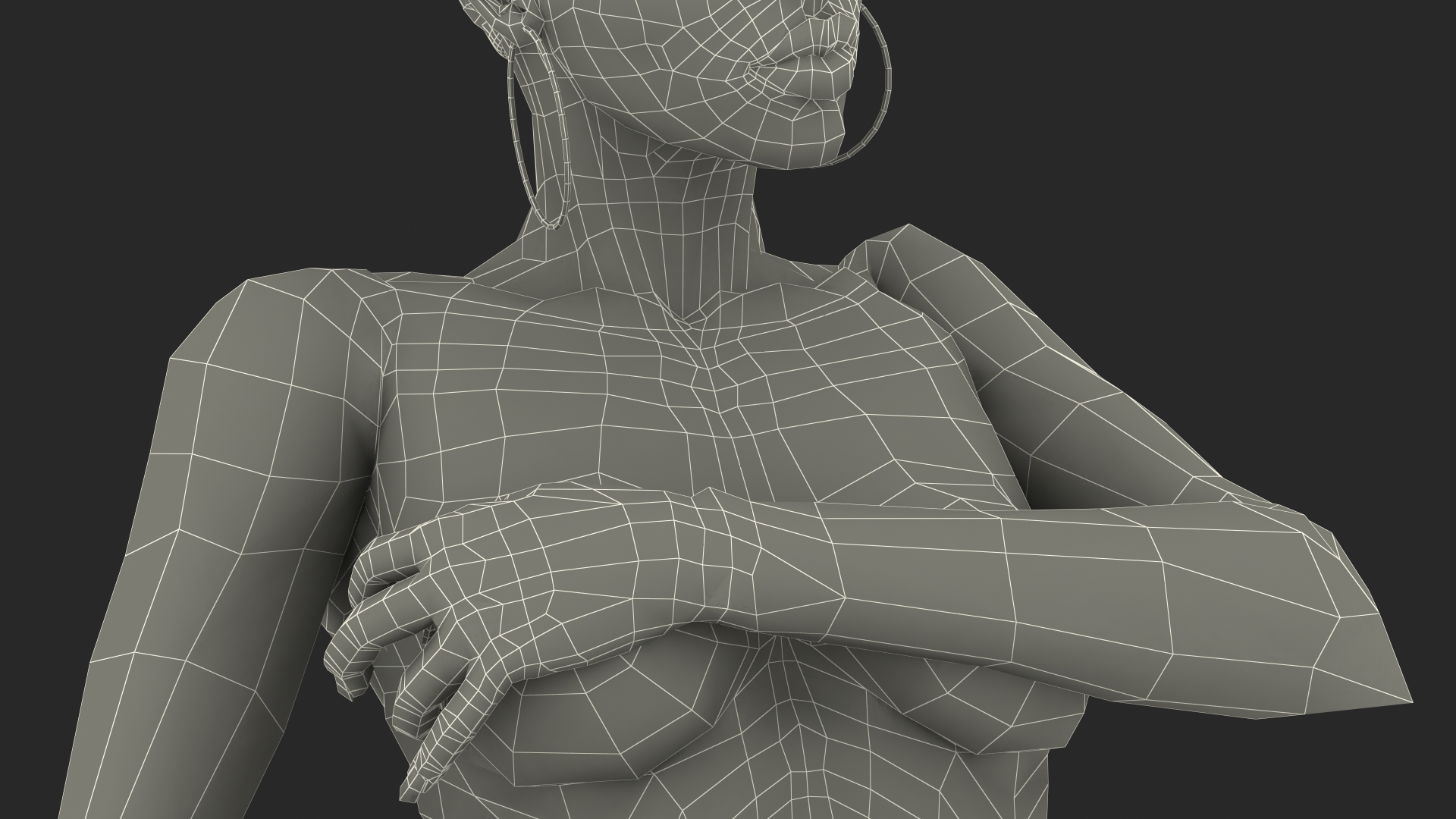 Nude Women in Hot Tub with Water 3D
