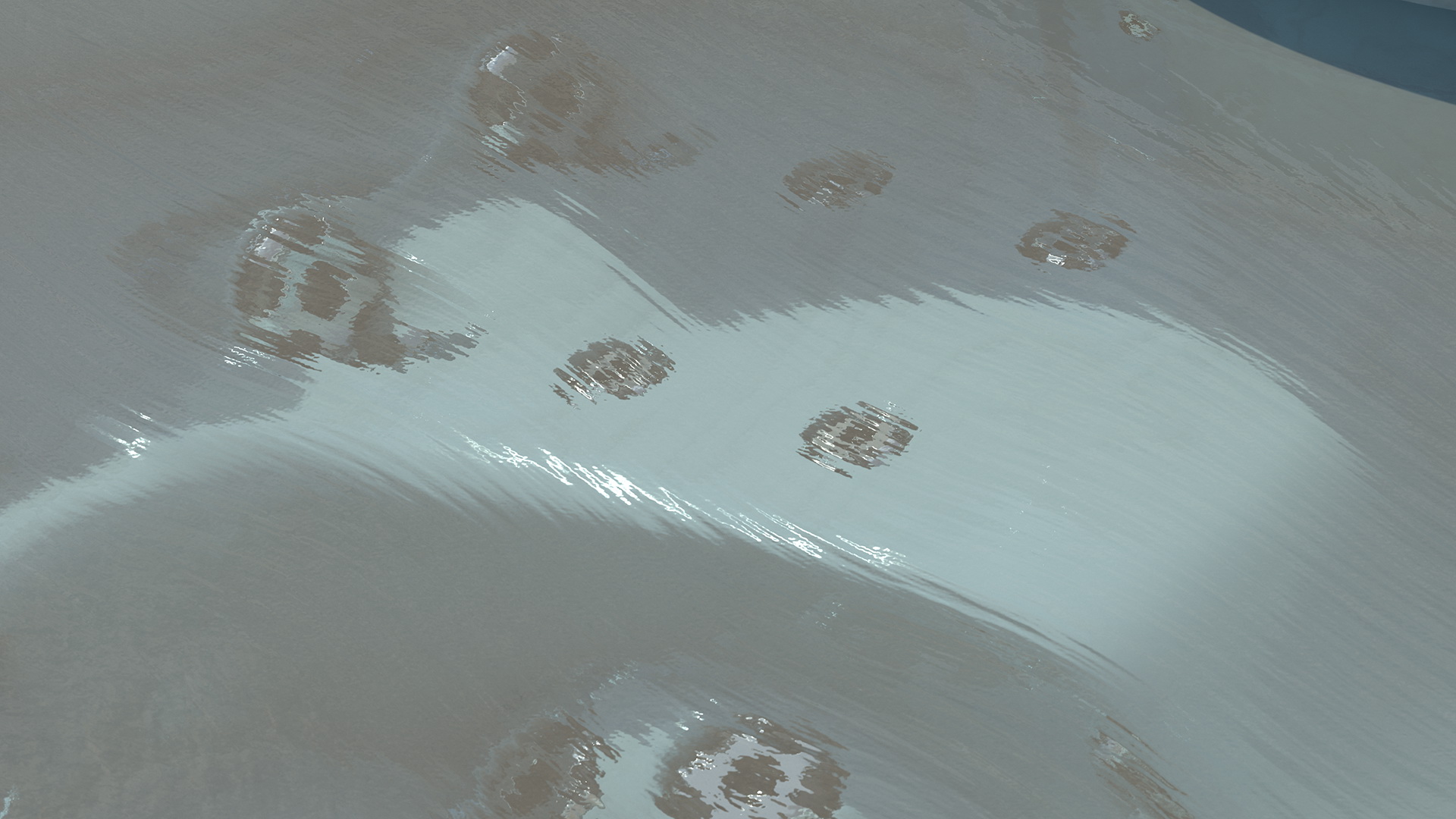 Nude Women in Hot Tub with Water 3D