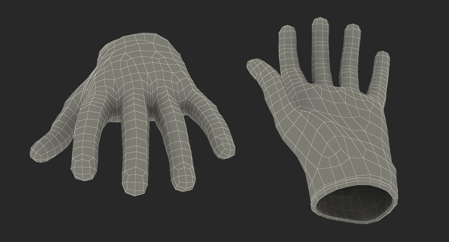Handschuhe Gloves 3D