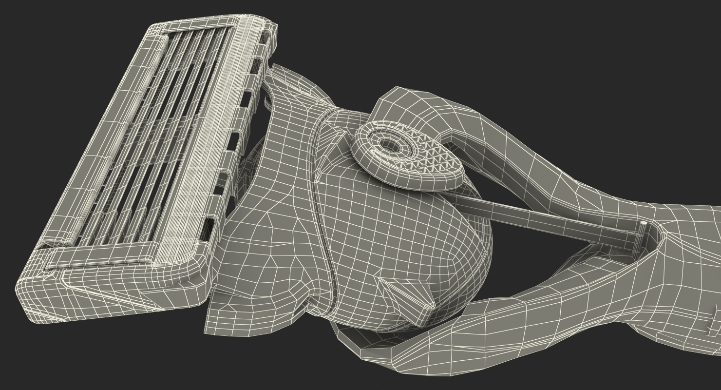 3D Gillette Fusion Mens Razor