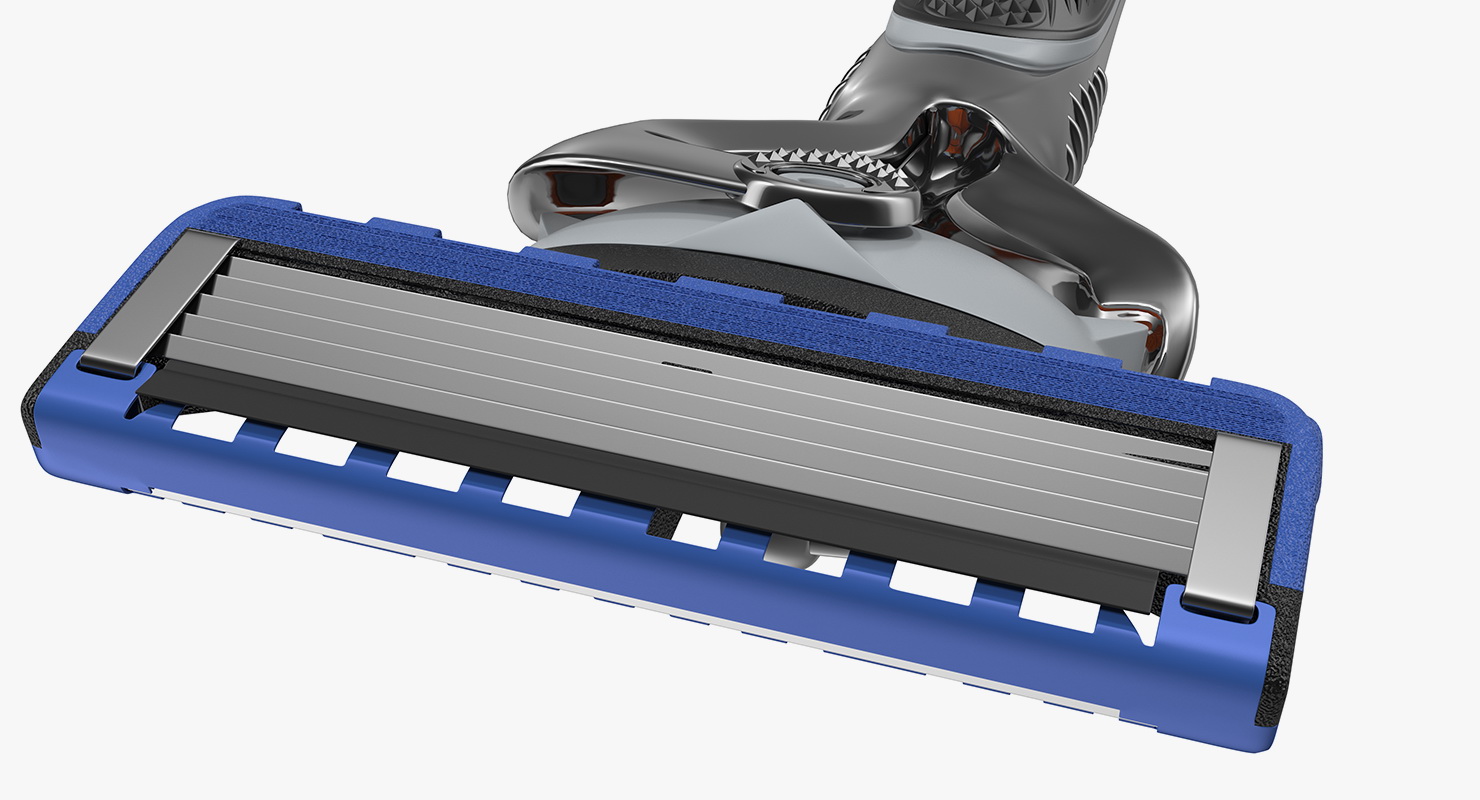 3D Gillette Fusion Mens Razor
