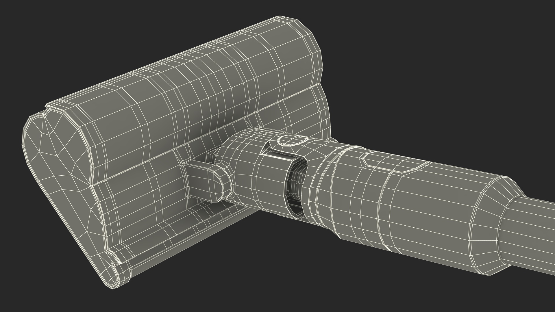3D Handheld Vacuum Cleaner model