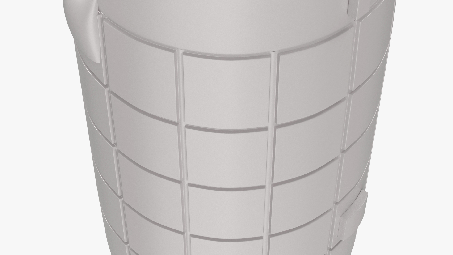 Modern Space Rocket 3D model