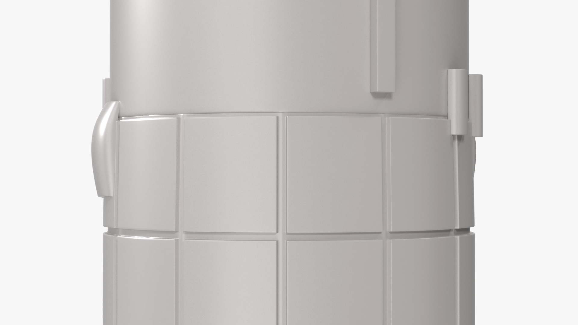 Modern Space Rocket 3D model