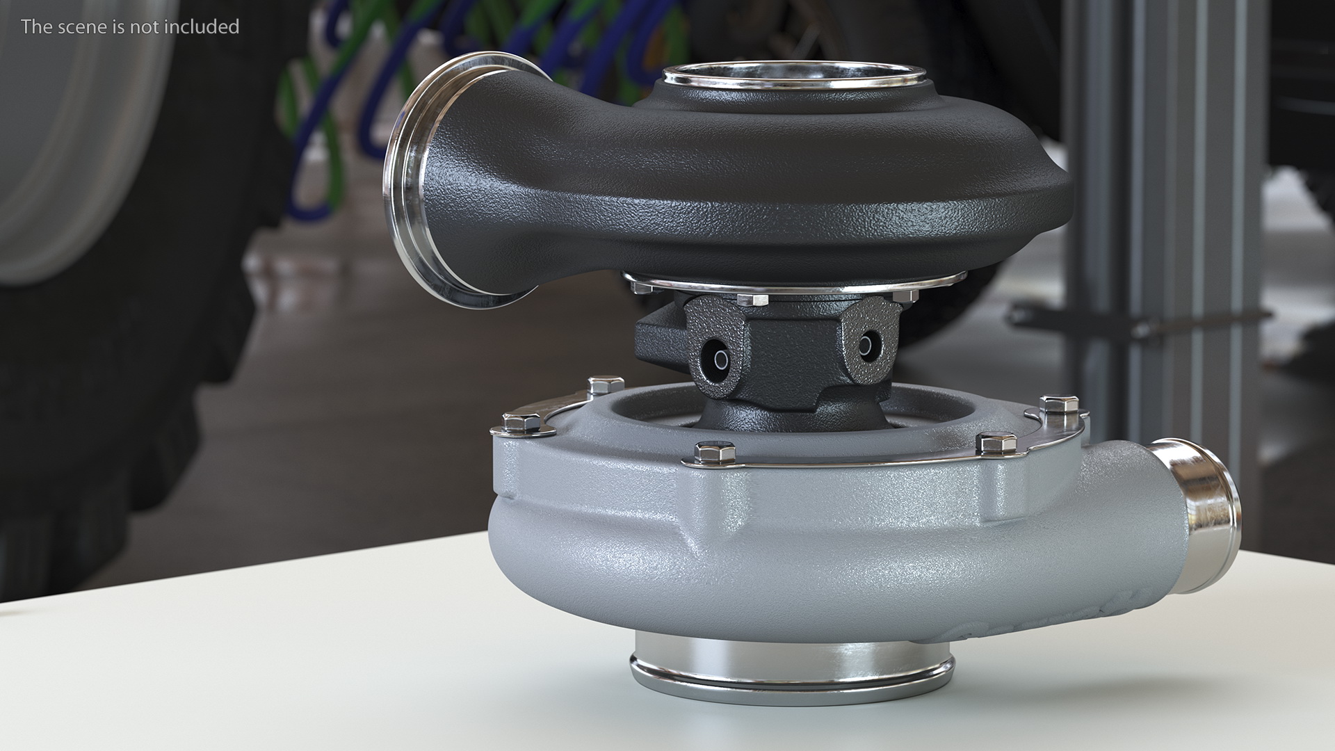 Turbocharger 3D