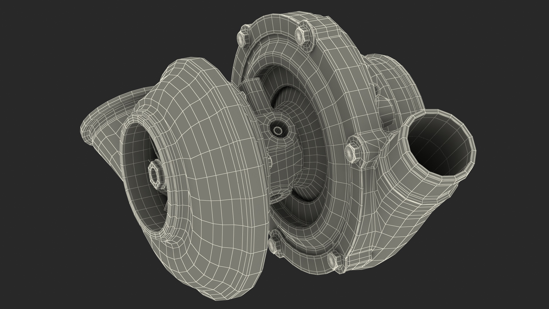 Turbocharger 3D