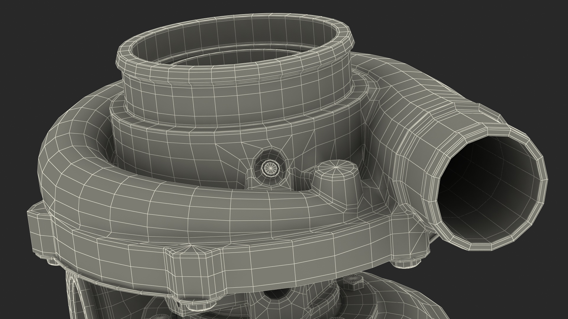 Turbocharger 3D