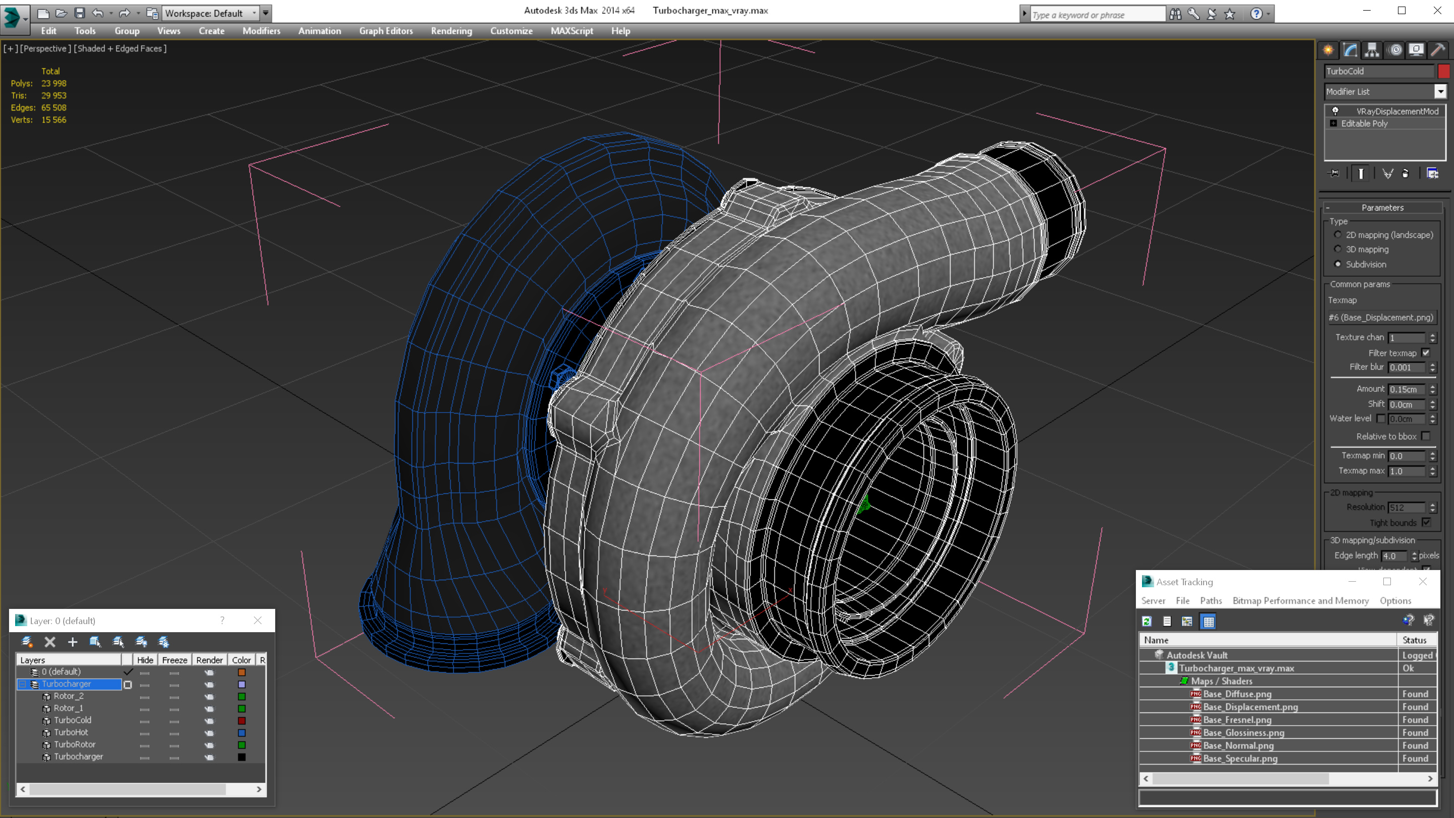 Turbocharger 3D