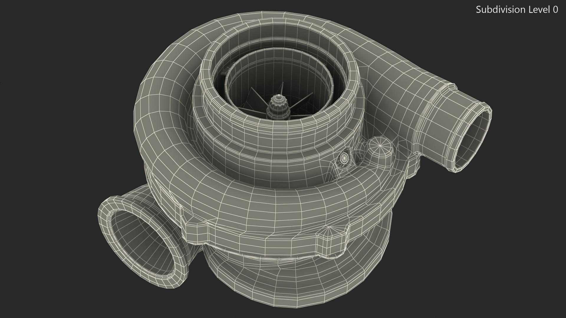 Turbocharger 3D
