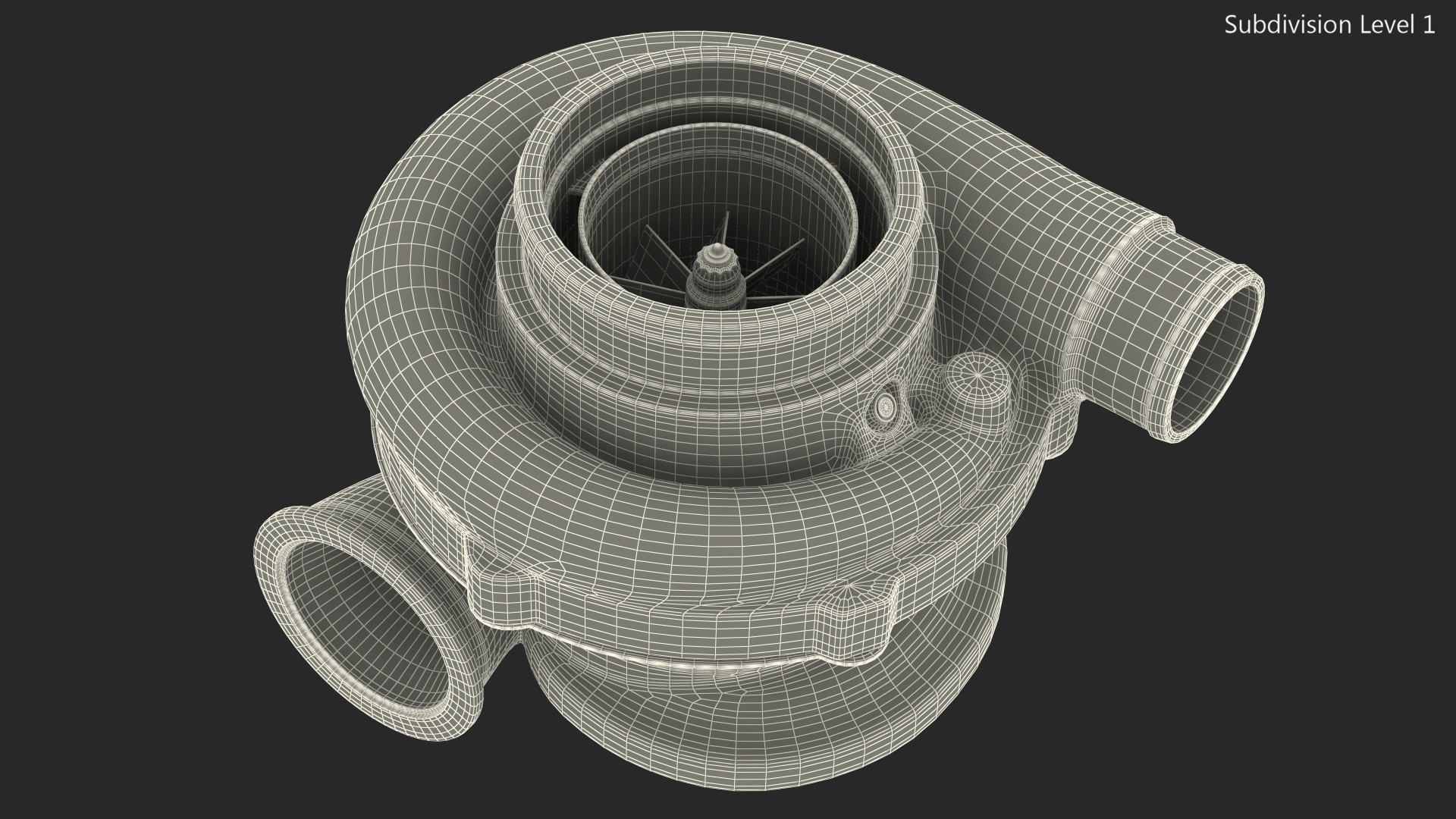 Turbocharger 3D