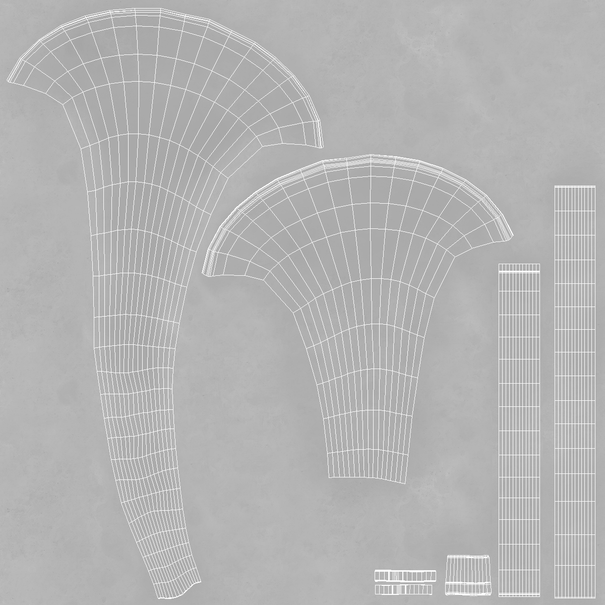 3D Silver Plated Hunting Horn