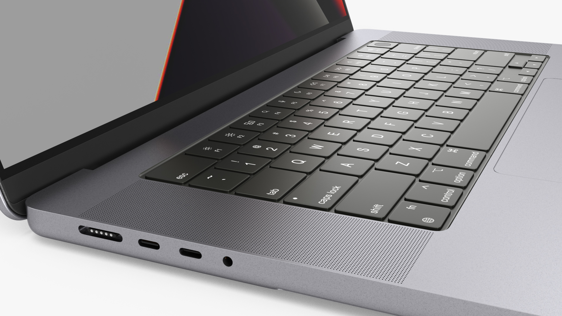 3D Apple MacBook Pro 16 inch Space Grey