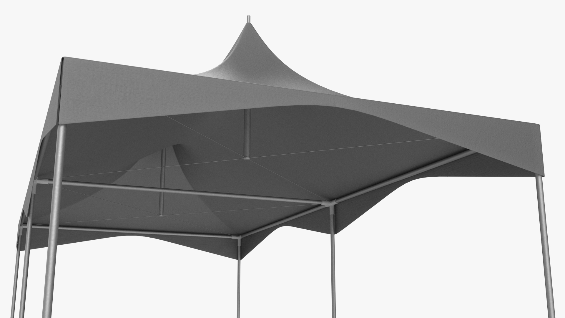 3D model Party Tent Grey