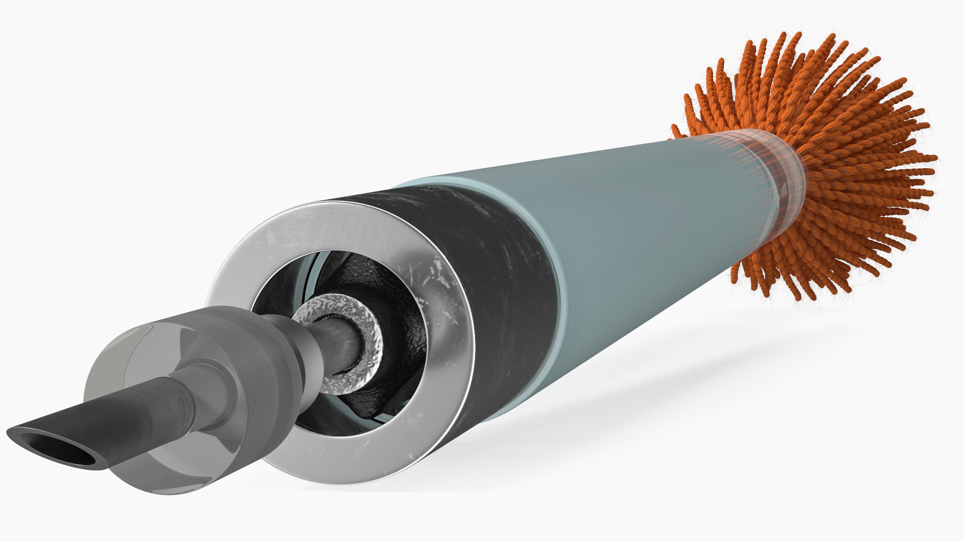 3D Nylon Reusable Dart Syringe Fur