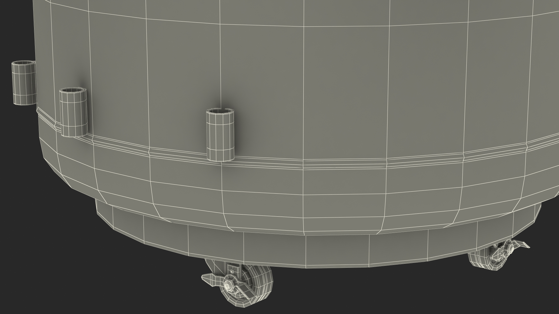 BioStore III Cryo System Automated Storage Rigged 3D model