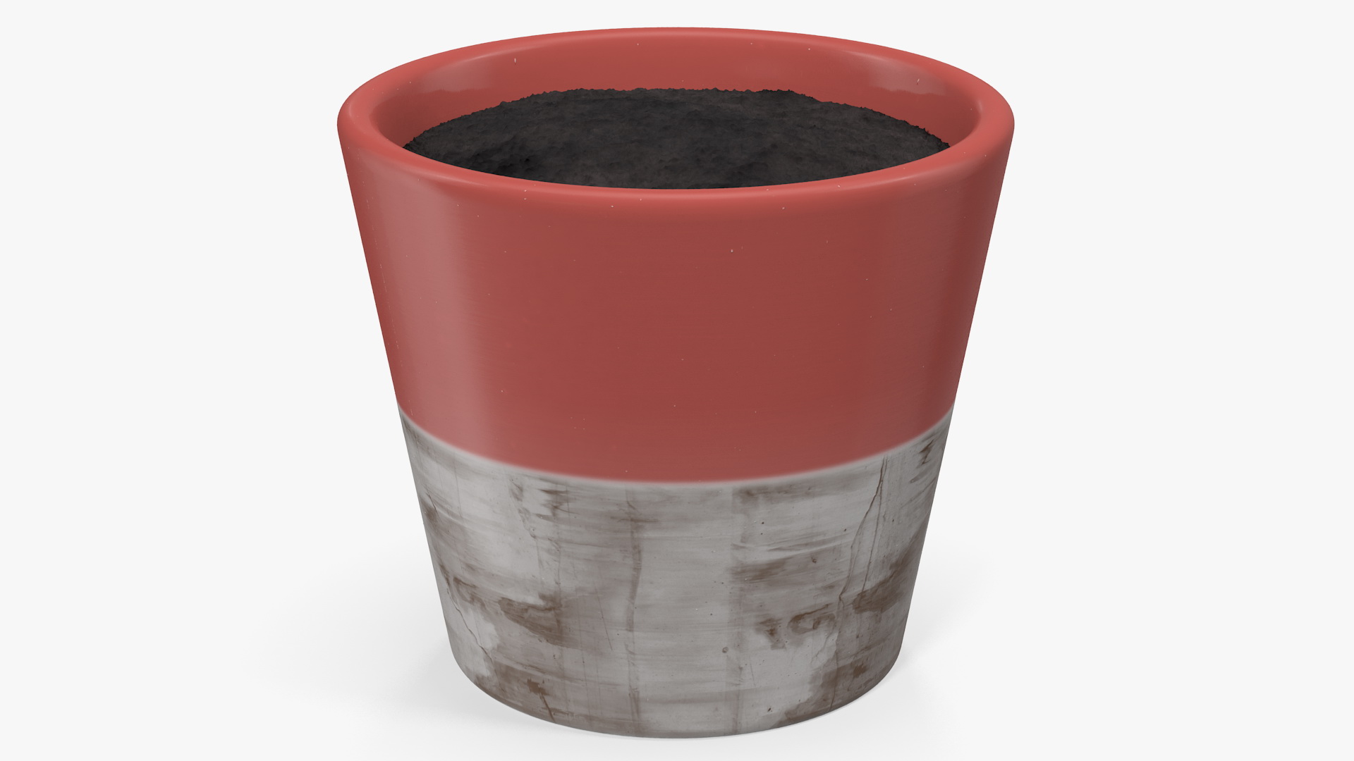 3D model Strawberry Plant with Fruits in Pot