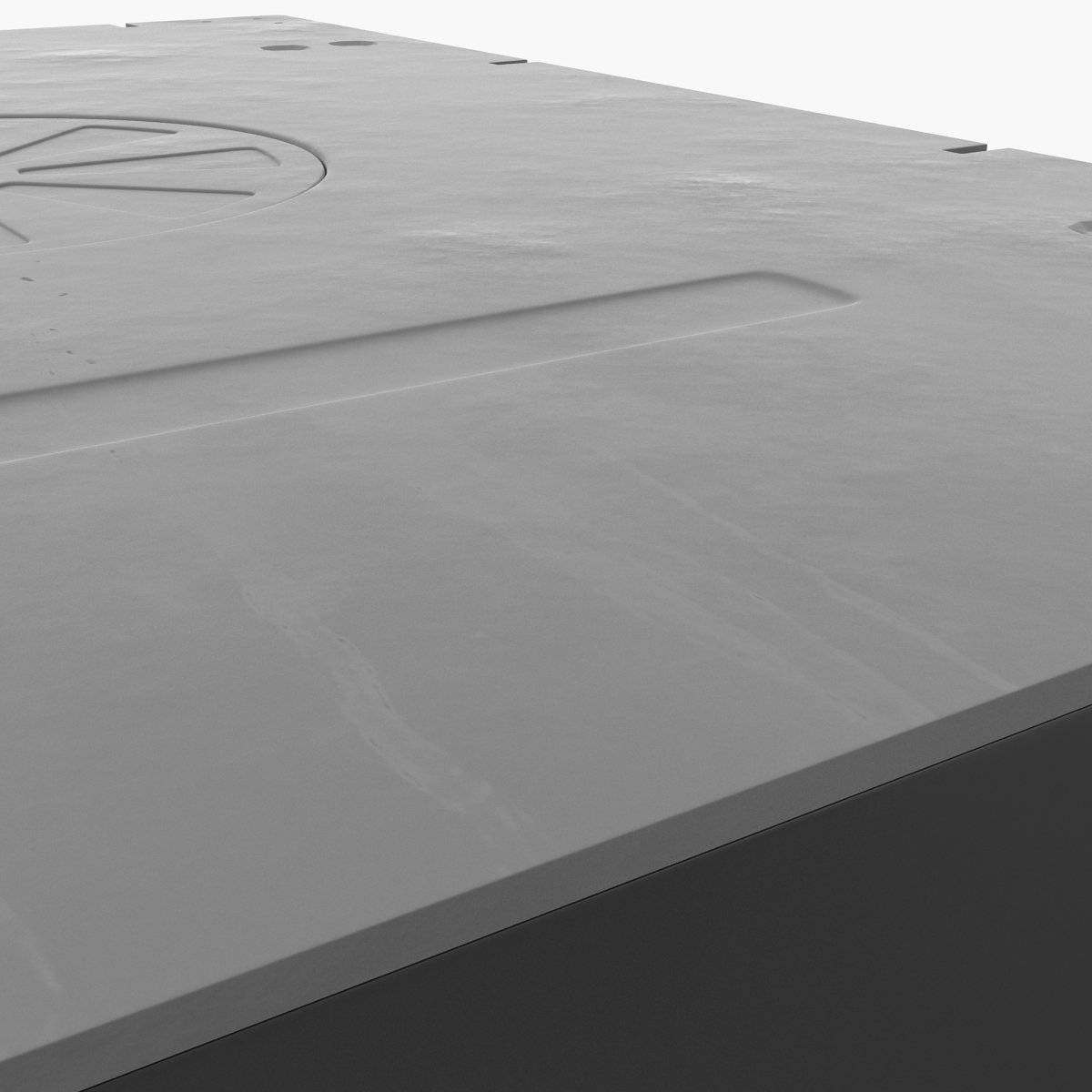 Sci Fi Painted Panel 3 3D