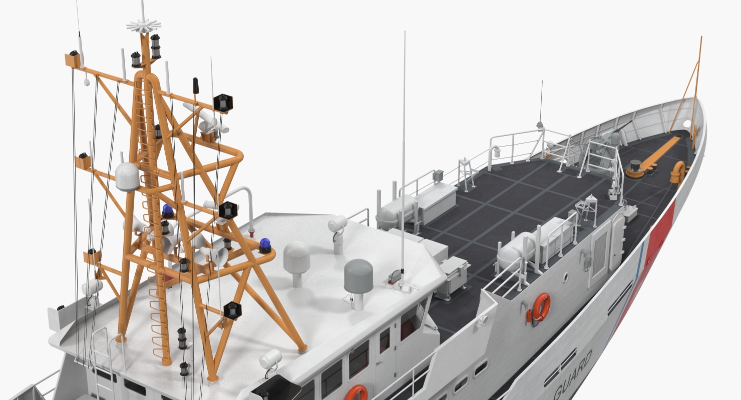 3D model Coast Guard Cutter Jacob Poroo Sentinel Class Ship