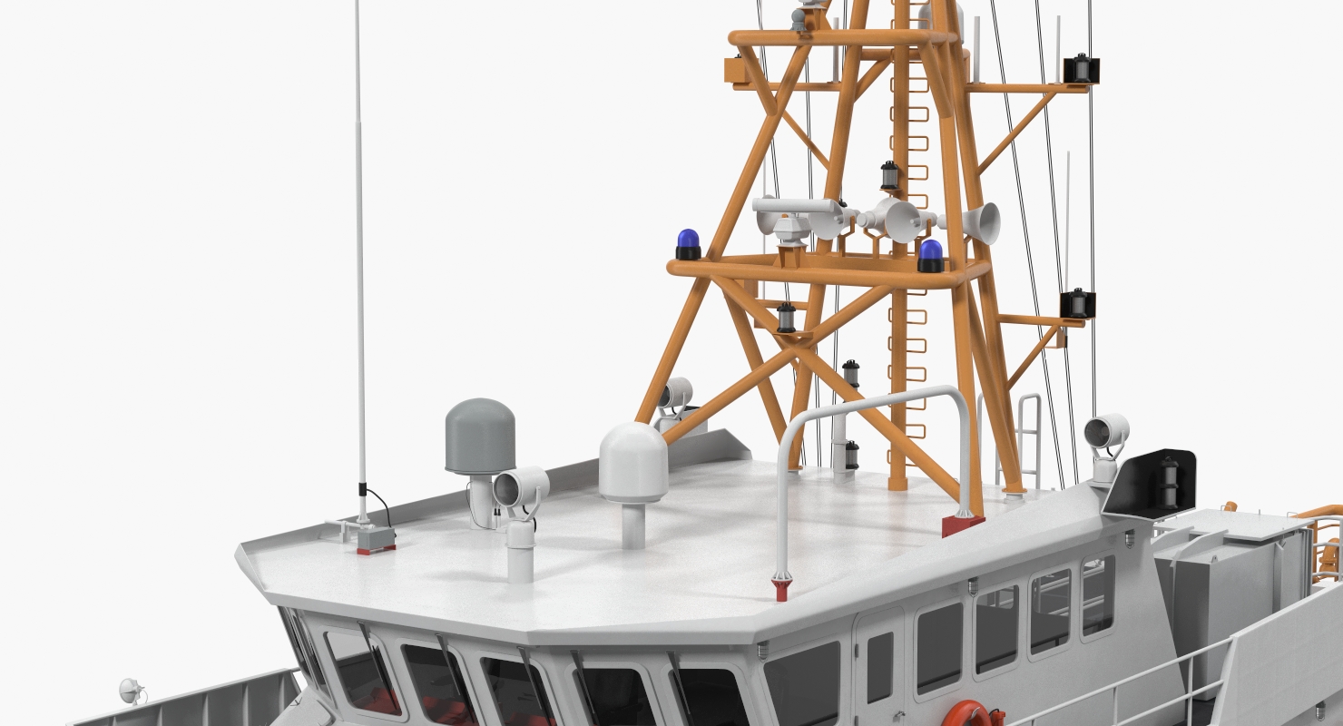 3D model Coast Guard Cutter Jacob Poroo Sentinel Class Ship