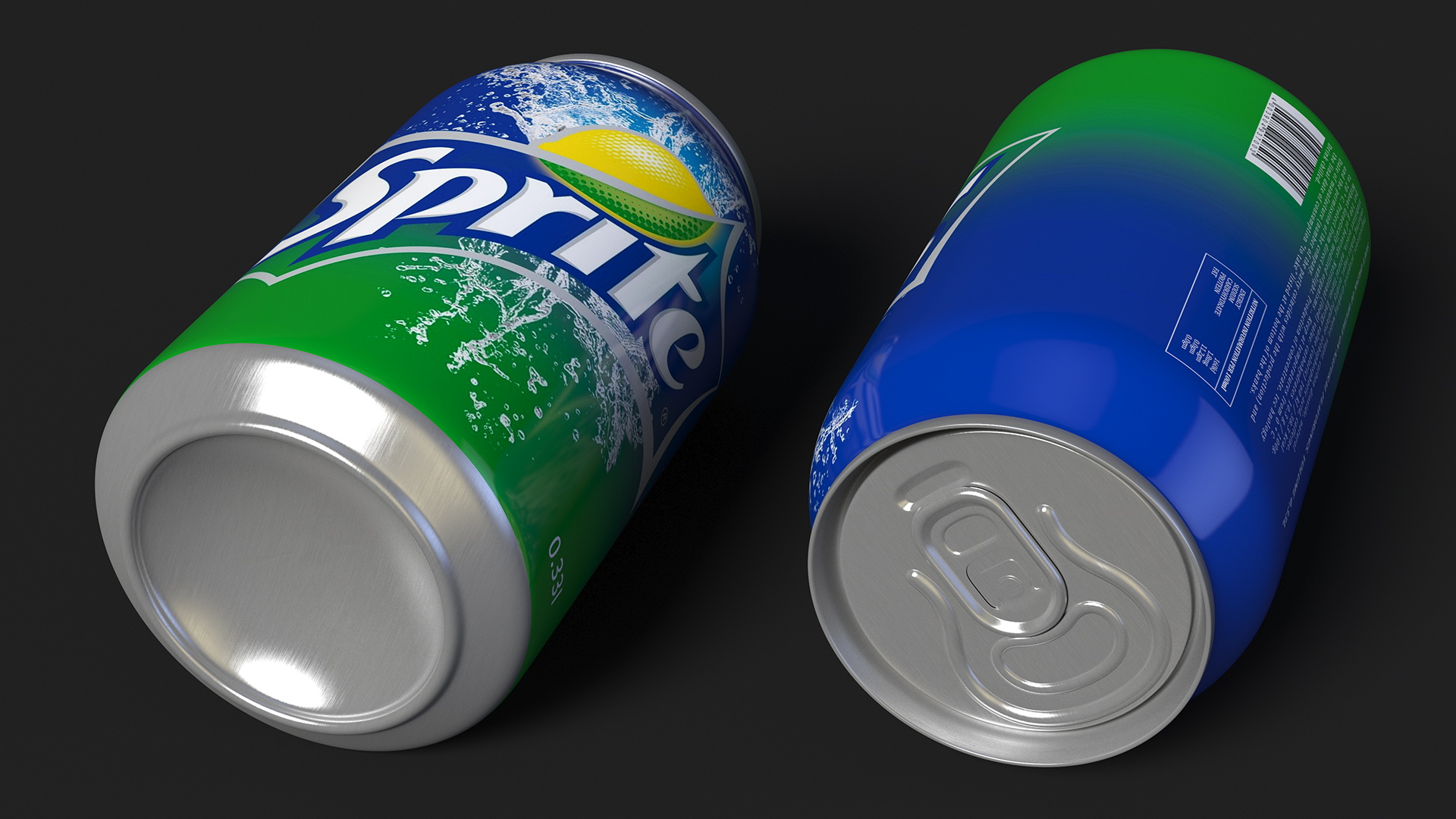 3D Sprite Canned 033l model