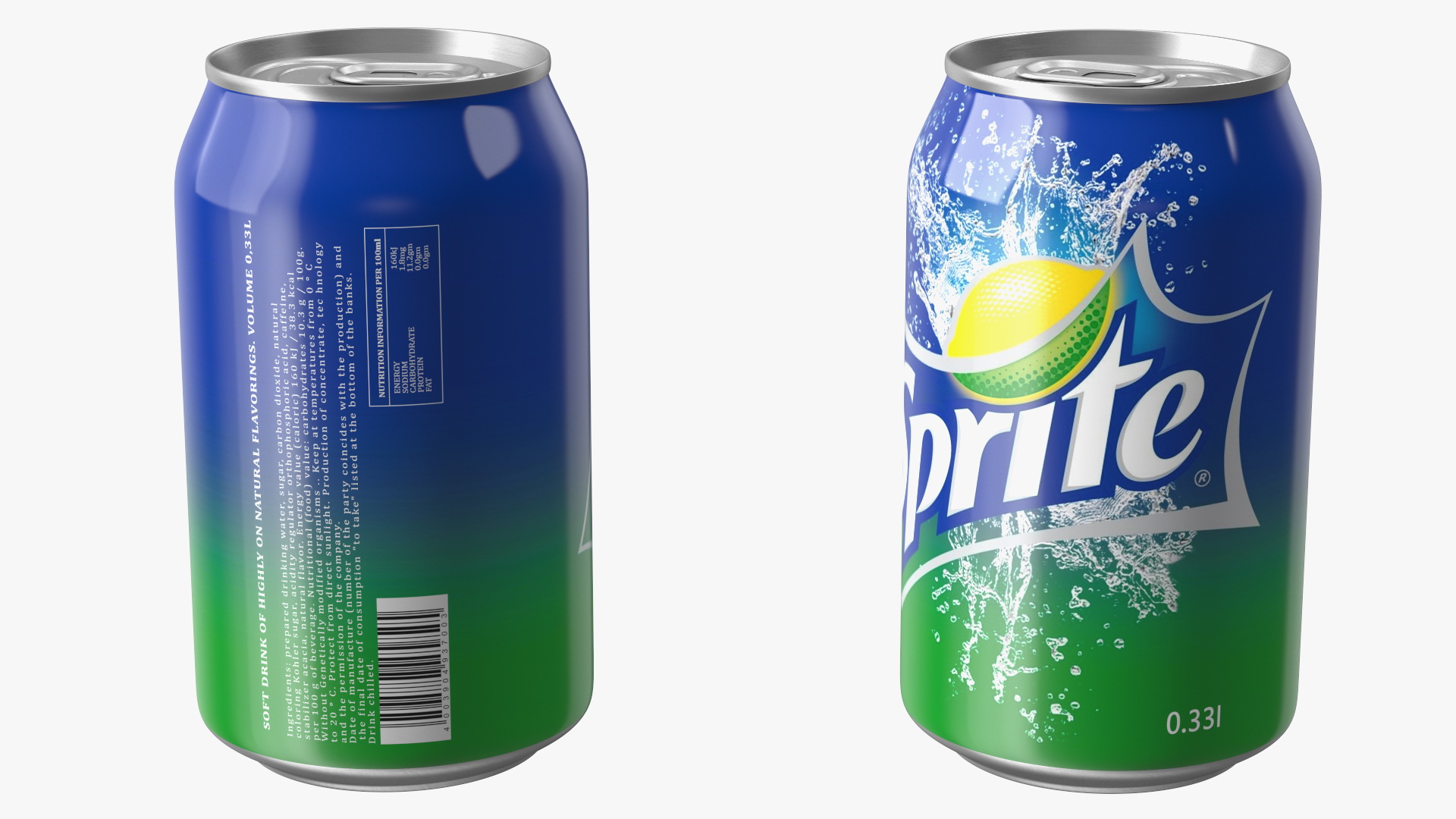 3D Sprite Canned 033l model