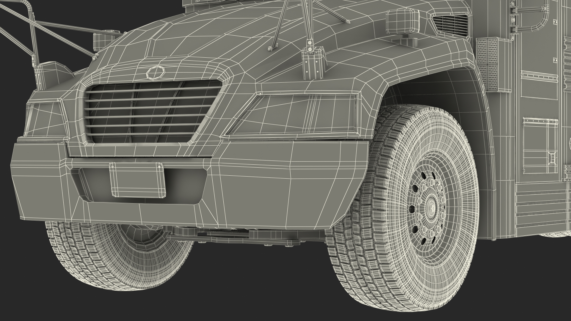 3D Blue Bird Vision Commercial Bus Rigged model