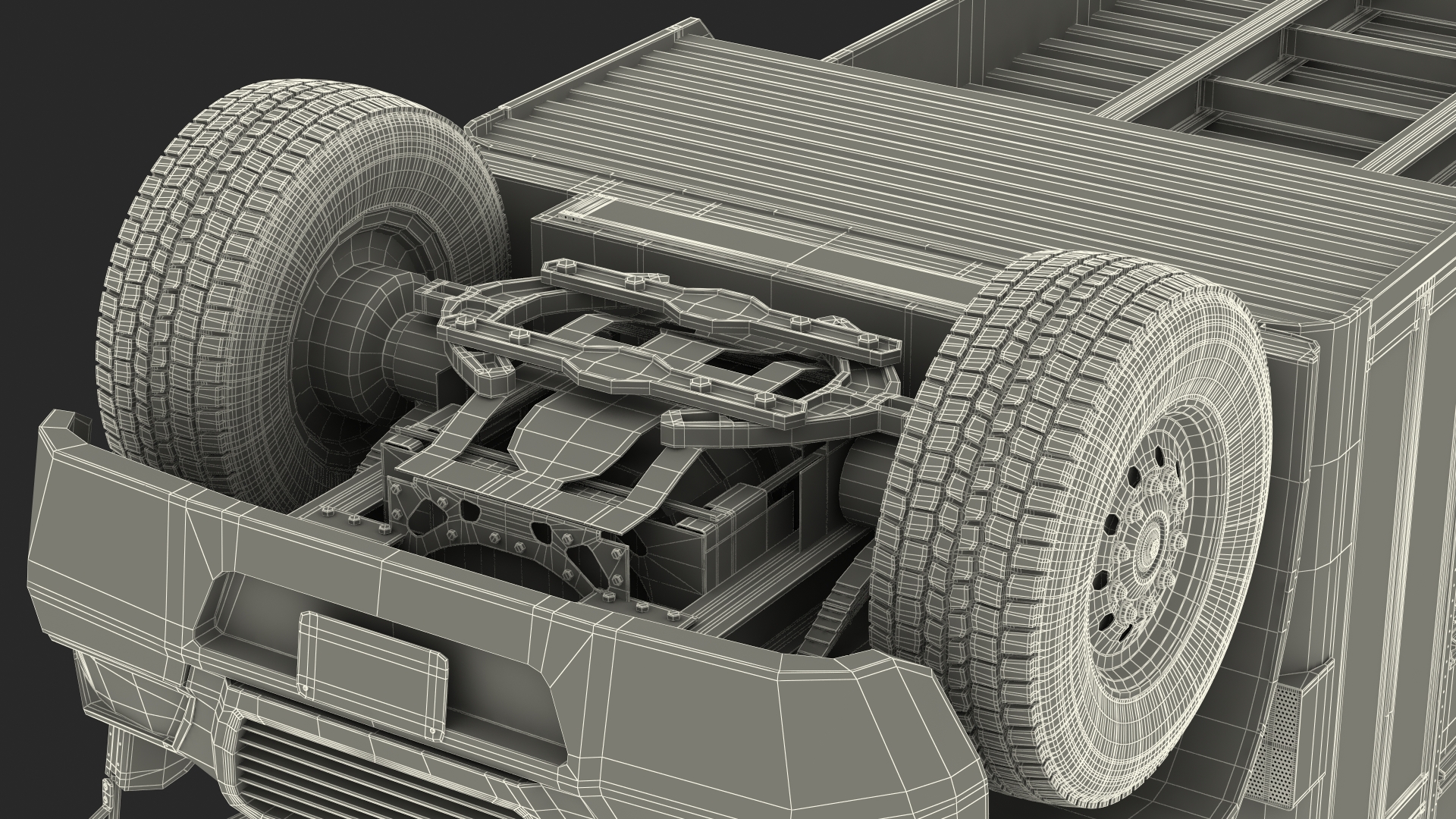 3D Blue Bird Vision Commercial Bus Rigged model