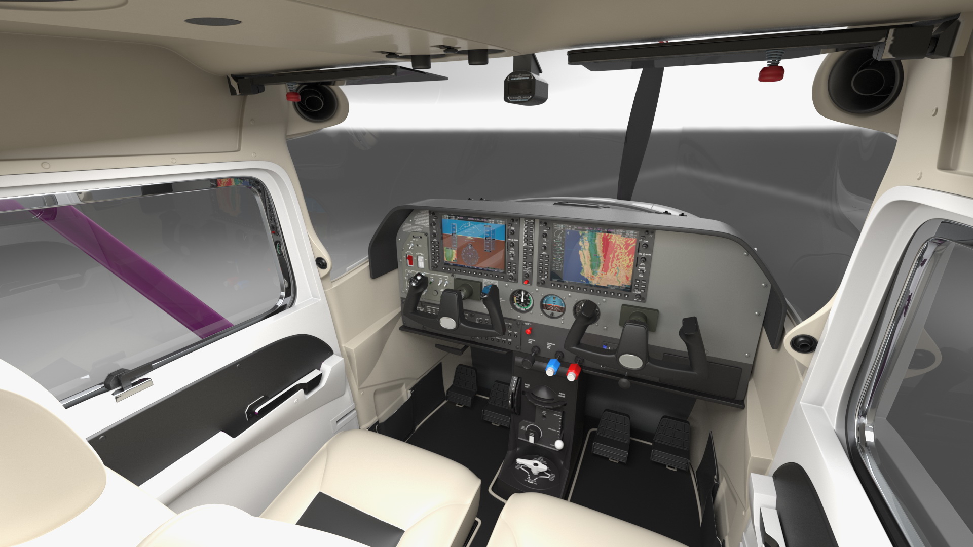 Light Utility Floatplane 3D model