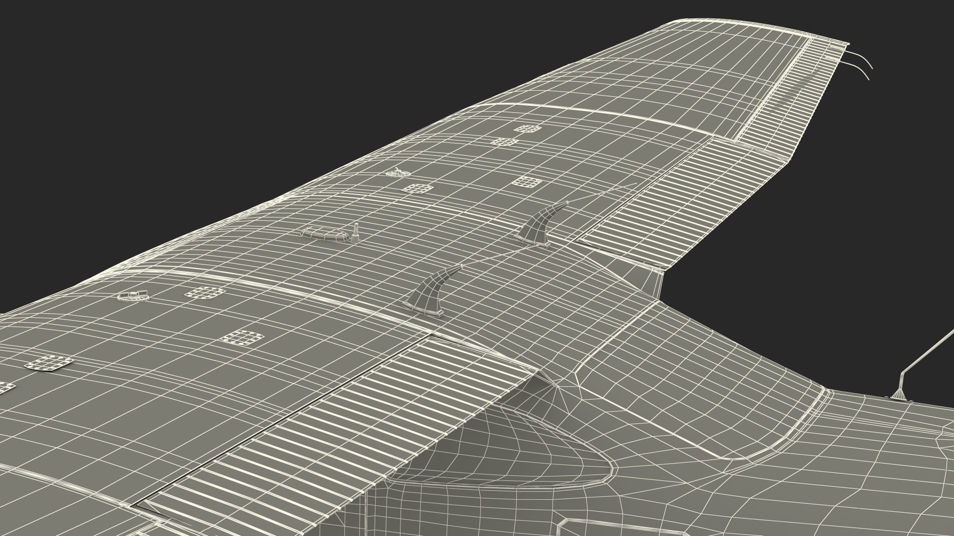 Light Utility Floatplane 3D model