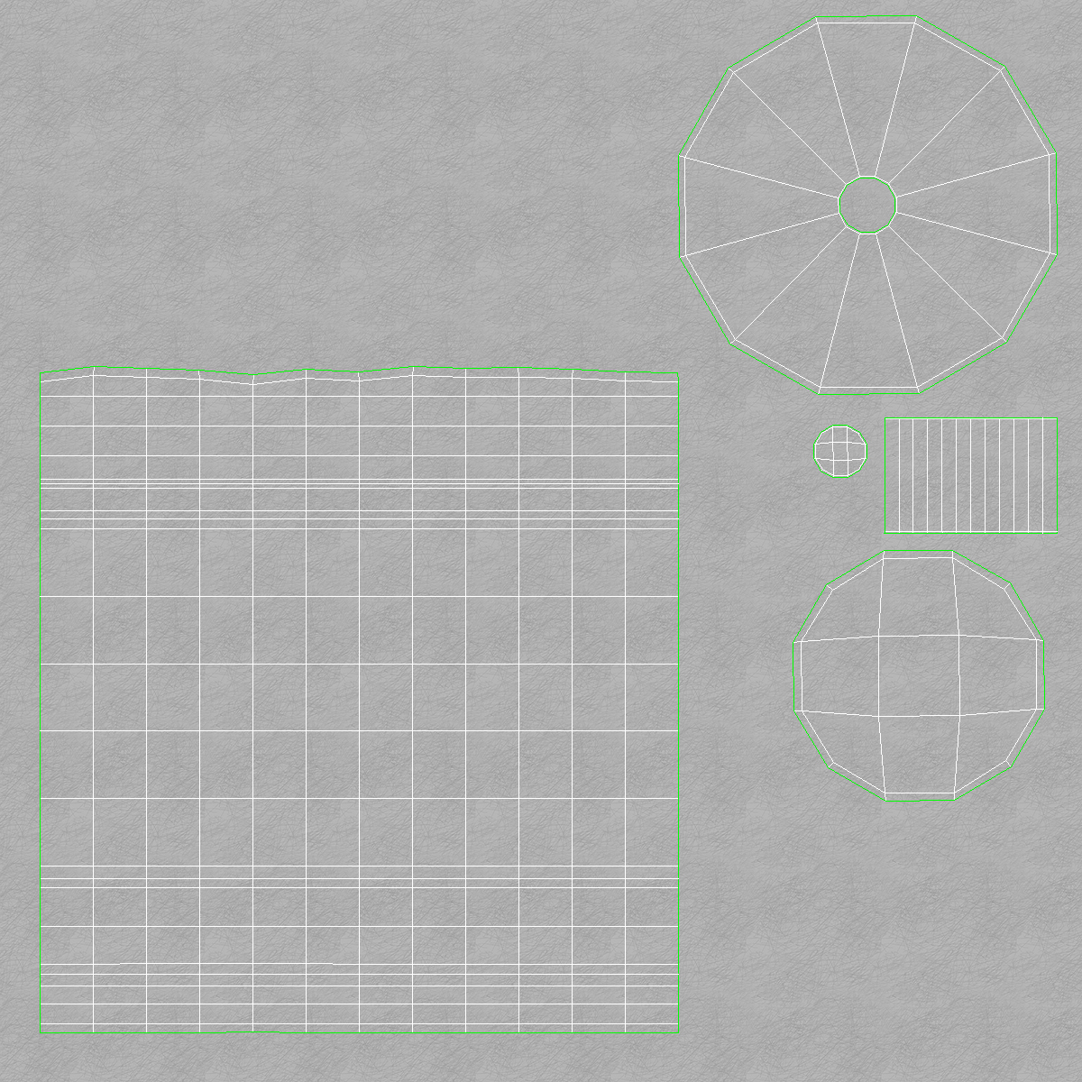 Metal Push Pin 3D model