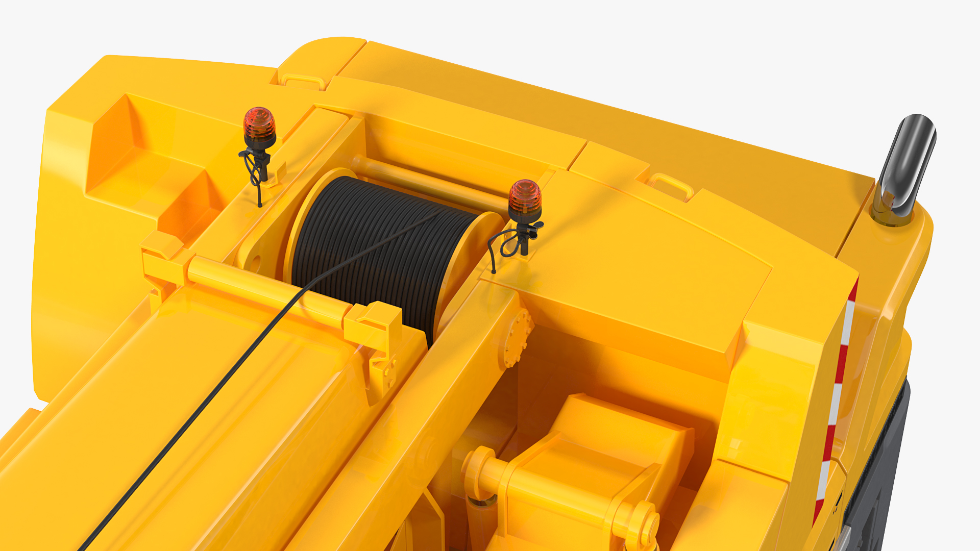 3D Compact Mobile Crane Liebherr LTC 1050 31 Rigged model