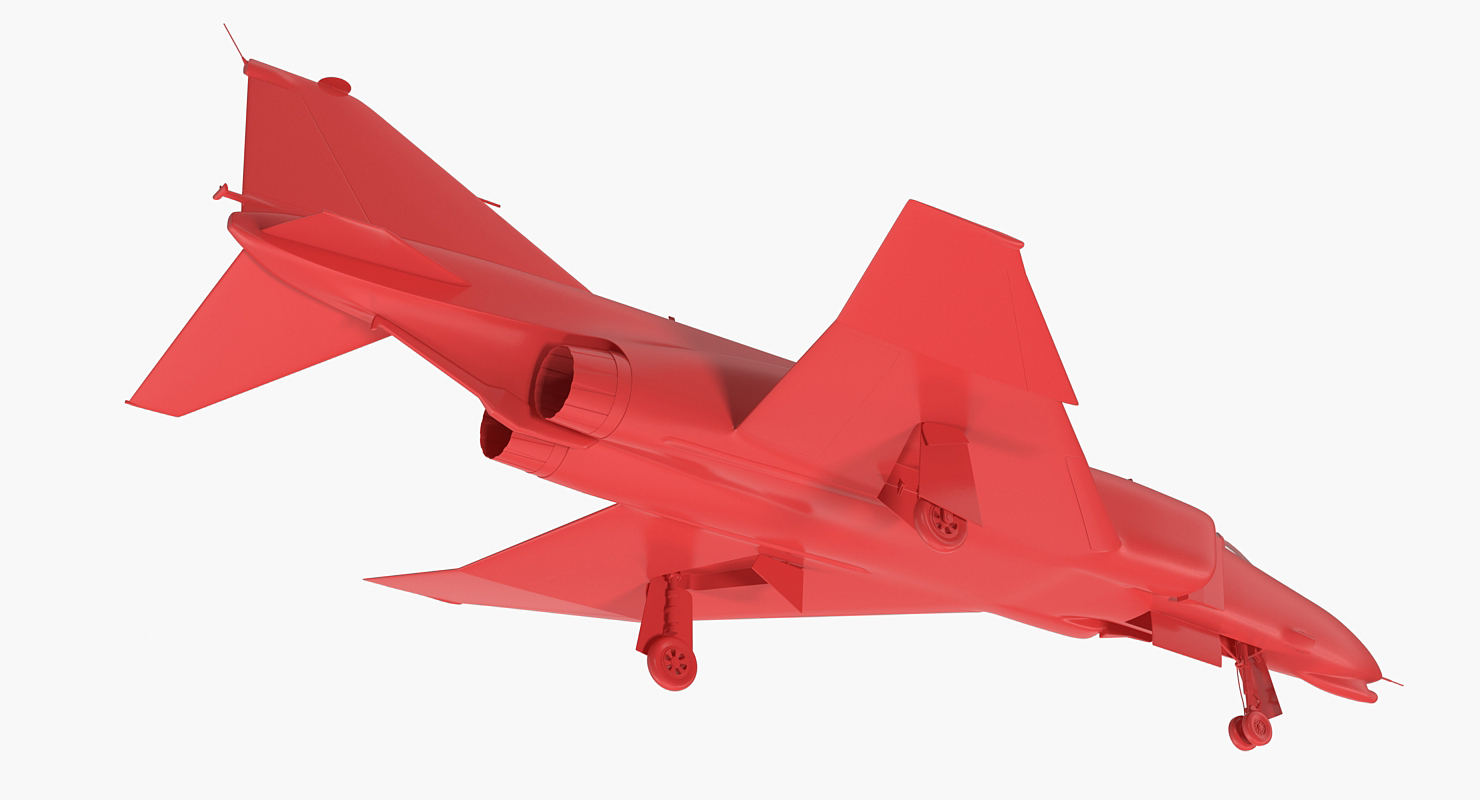F 4 Phantom II US Navy 2 3D model
