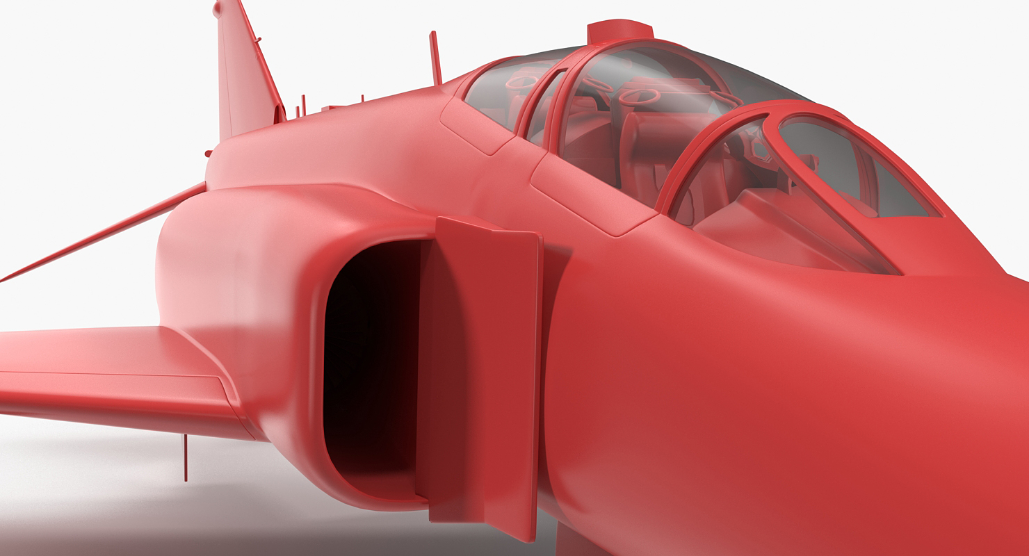 F 4 Phantom II US Navy 2 3D model