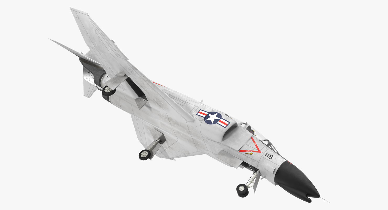 F 4 Phantom II US Navy 2 3D model