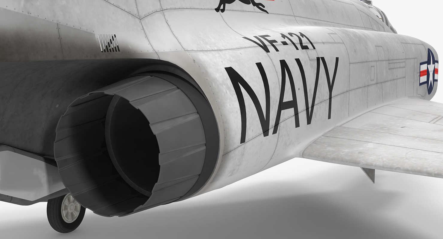 F 4 Phantom II US Navy 2 3D model