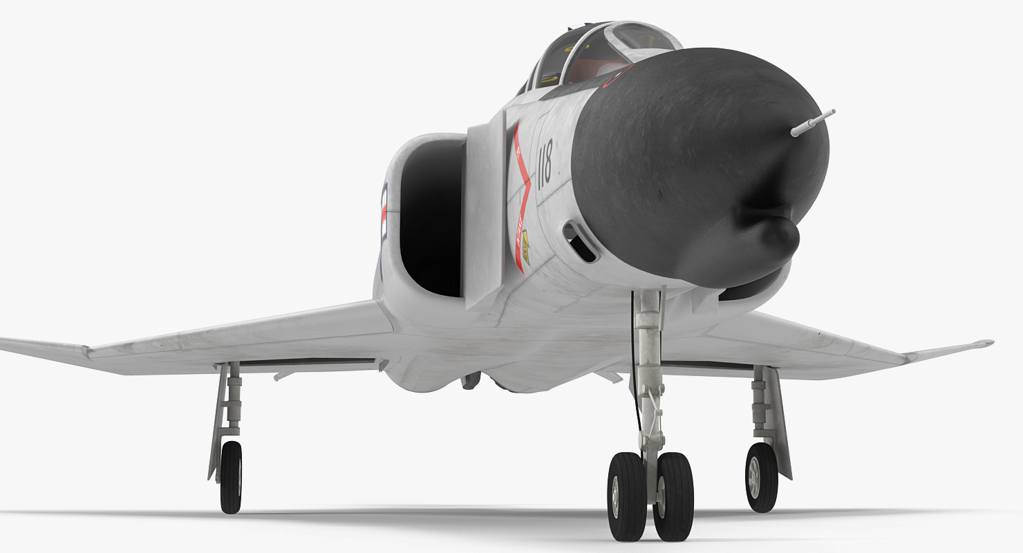 F 4 Phantom II US Navy 2 3D model