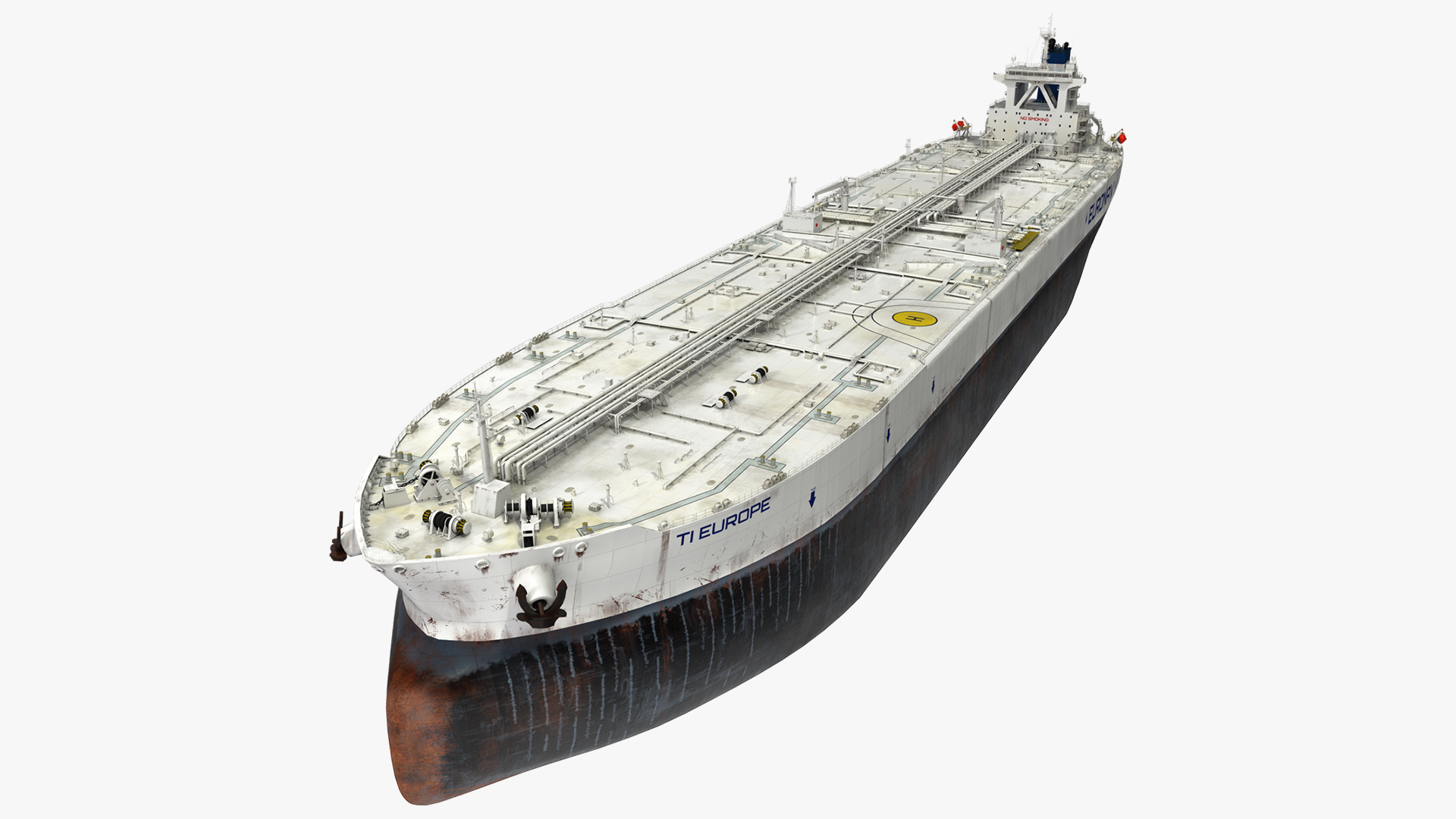 TI Europe Class Supertanker 3D