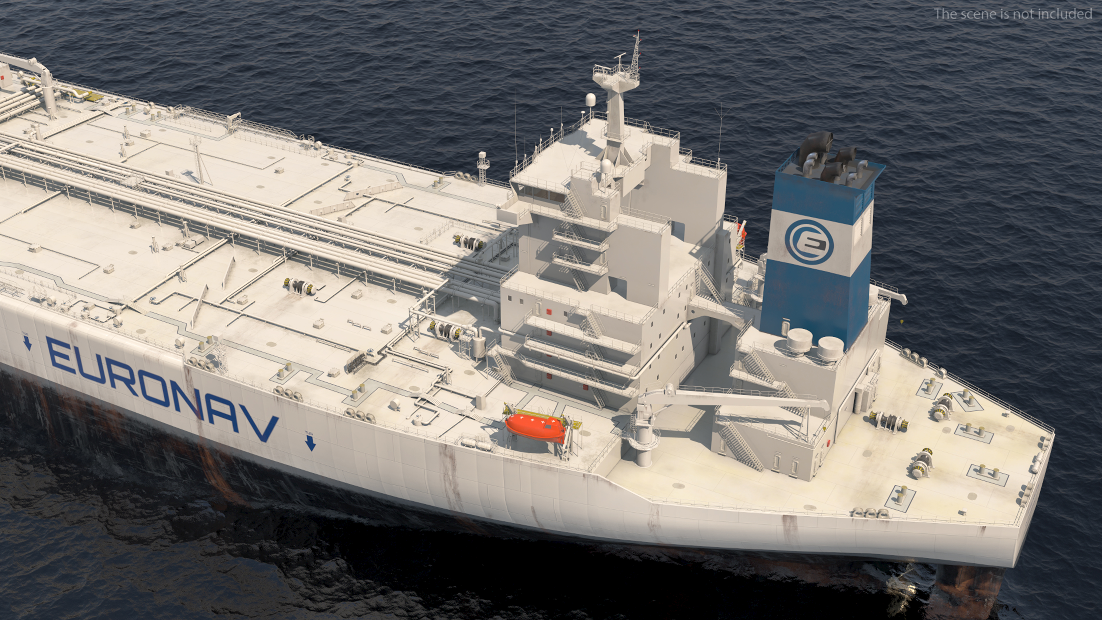 TI Europe Class Supertanker 3D
