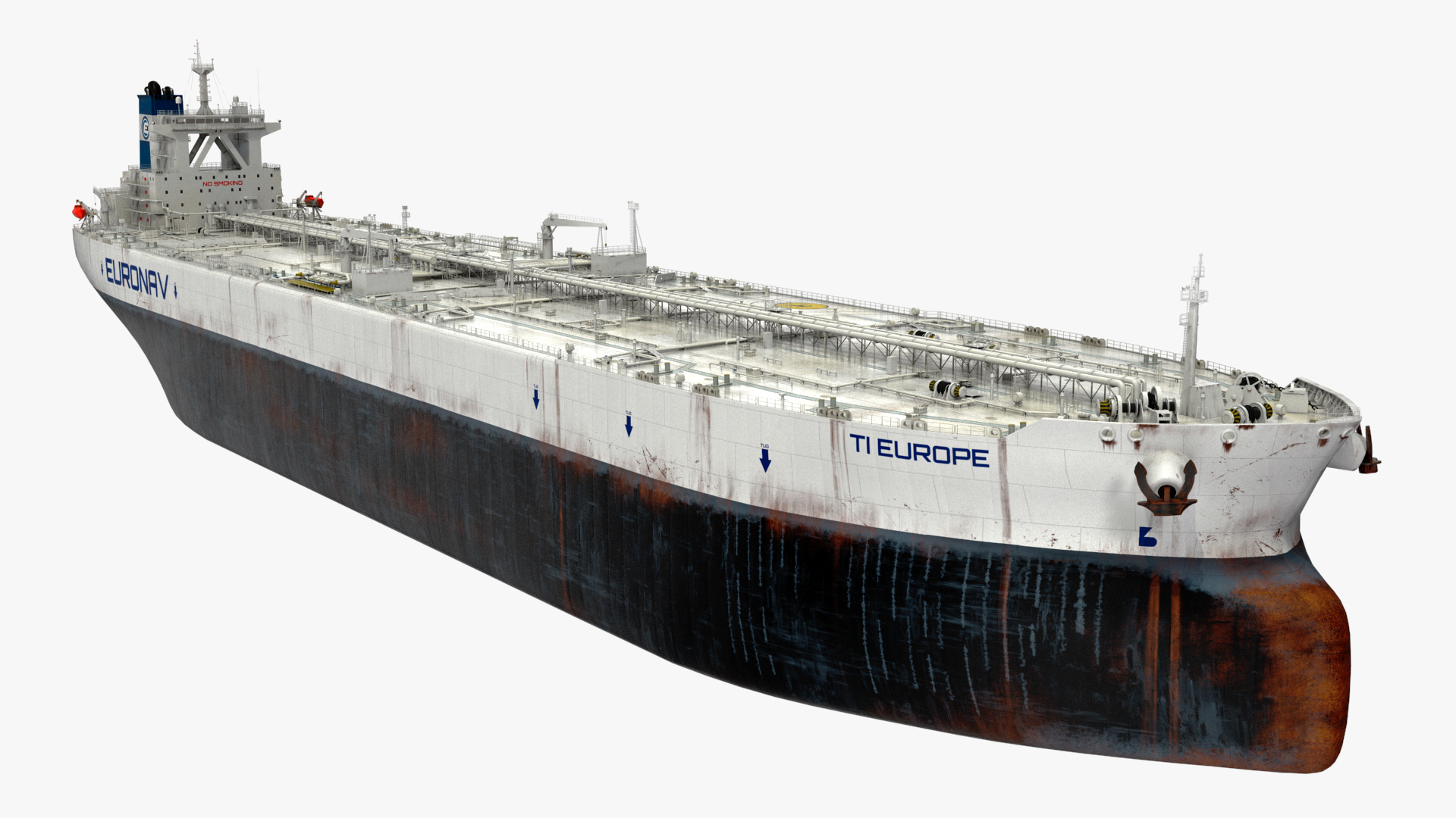 TI Europe Class Supertanker 3D