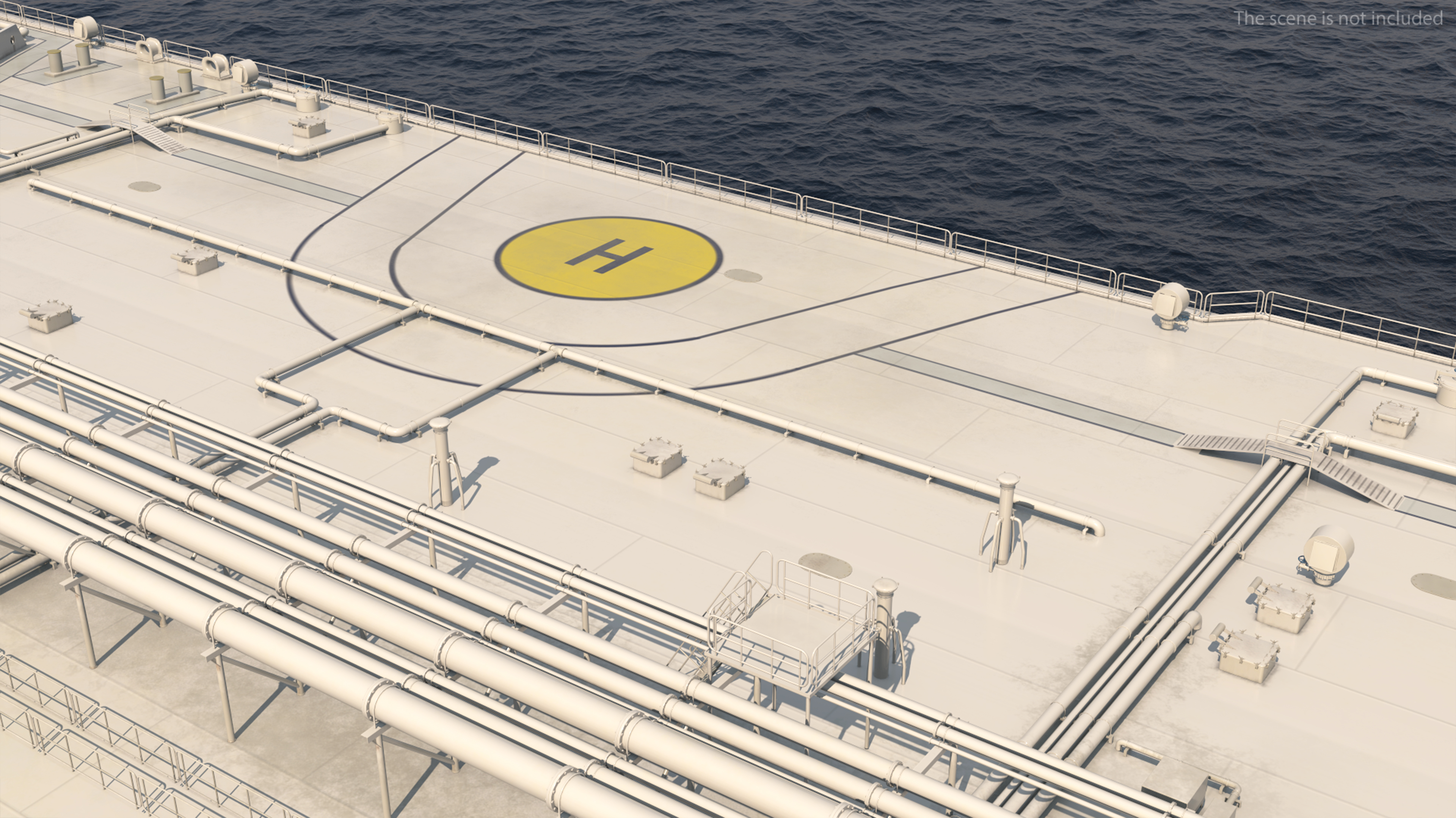 TI Europe Class Supertanker 3D