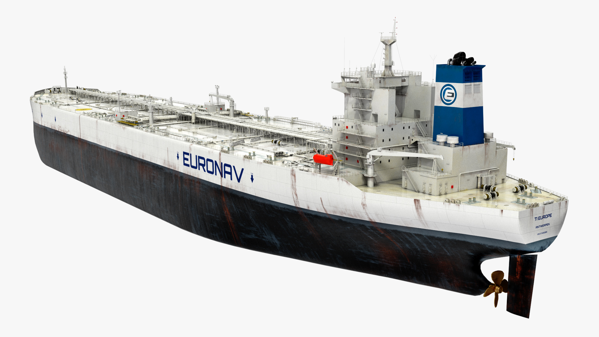 TI Europe Class Supertanker 3D