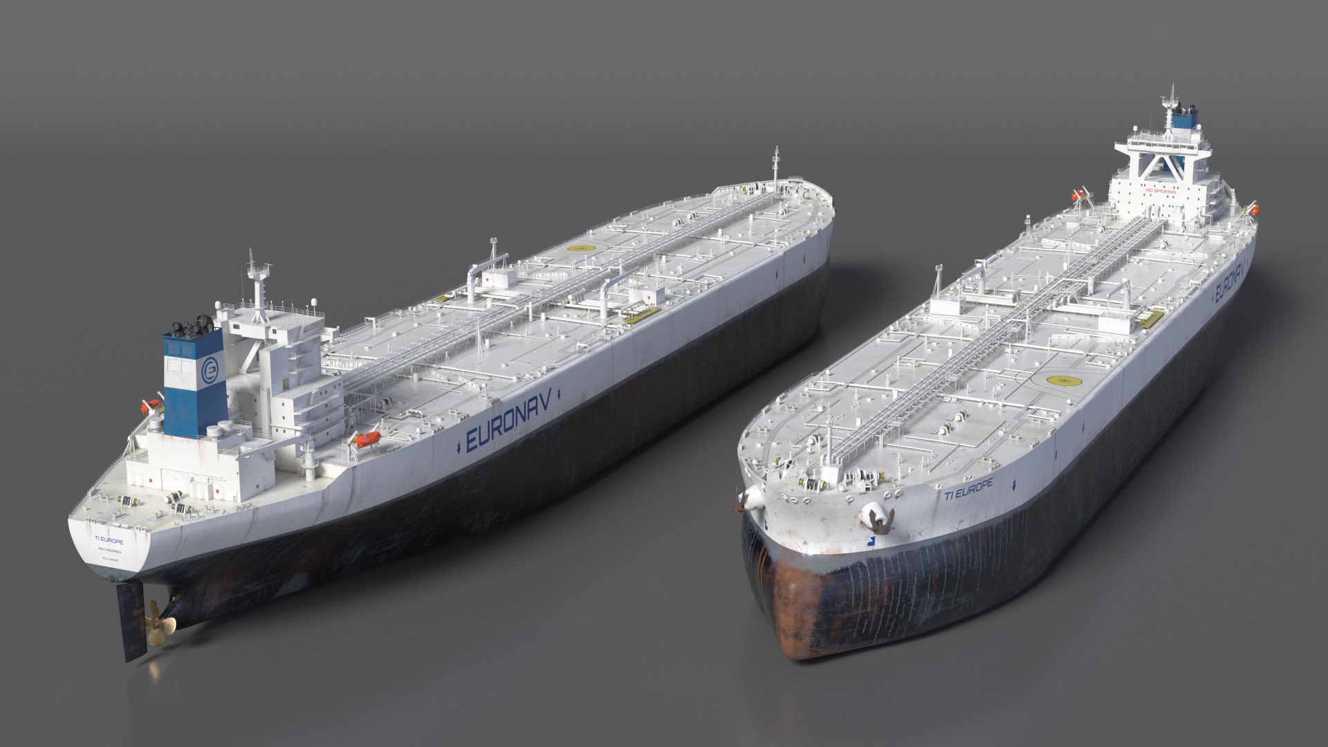 TI Europe Class Supertanker 3D