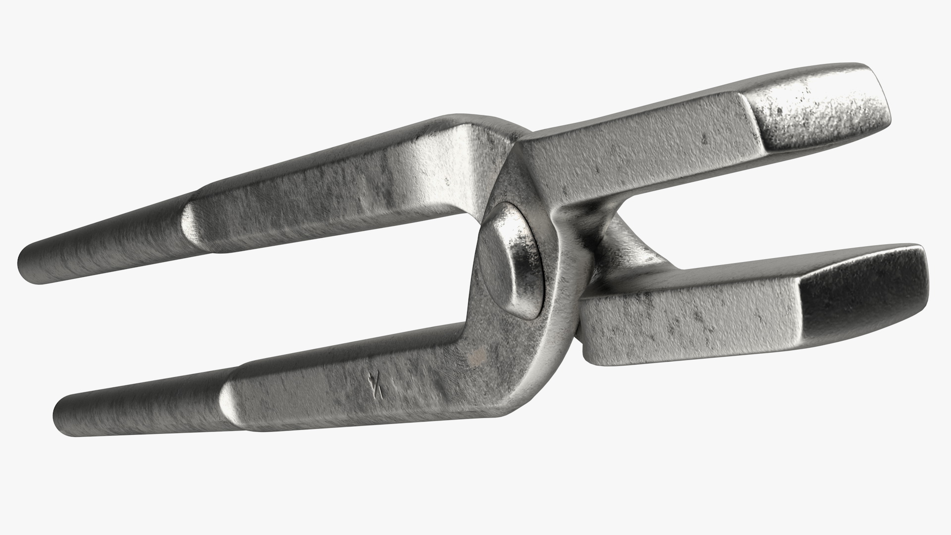 3D model Blacksmith Flat Jaw Tongs