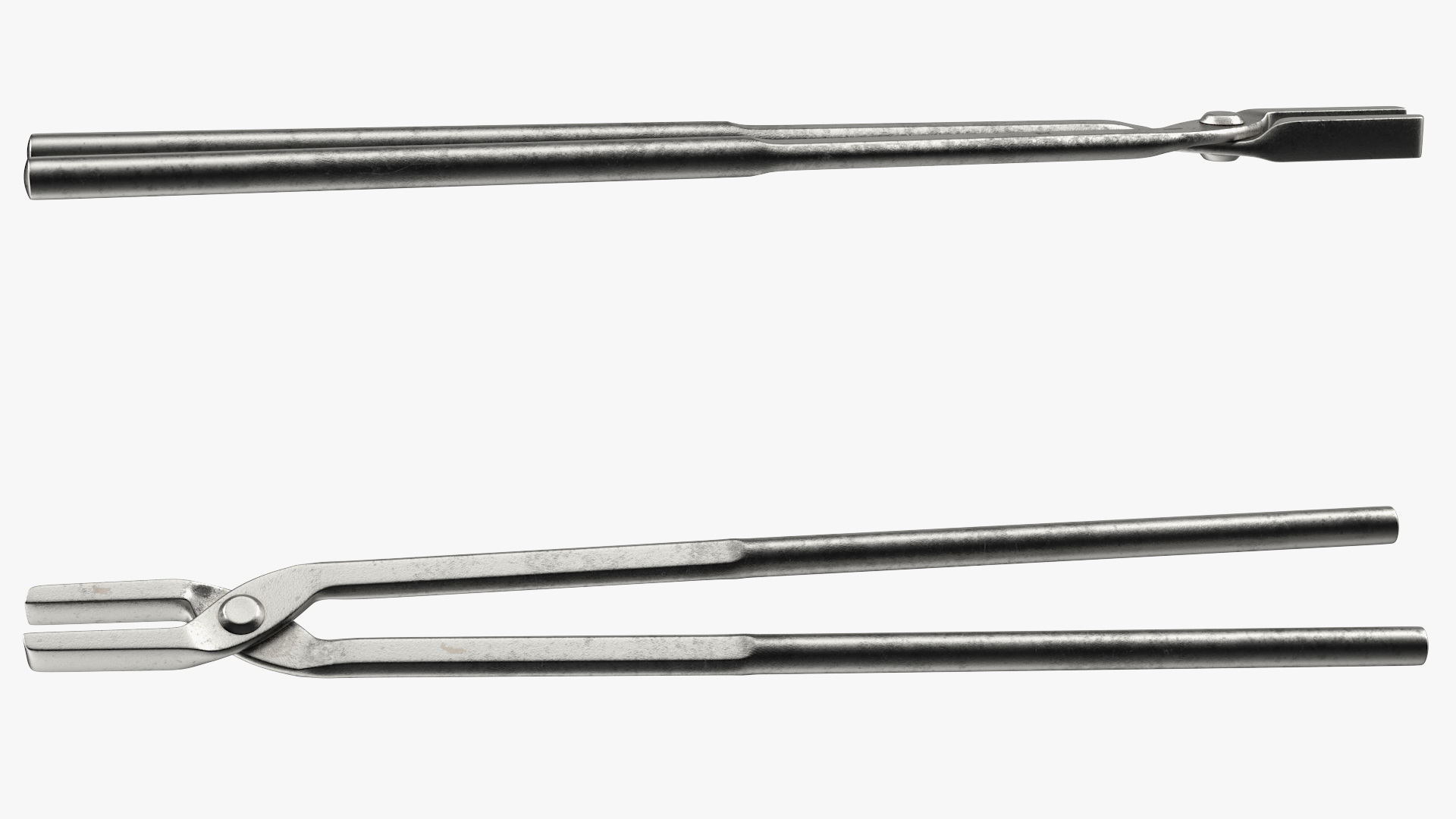 3D model Blacksmith Flat Jaw Tongs