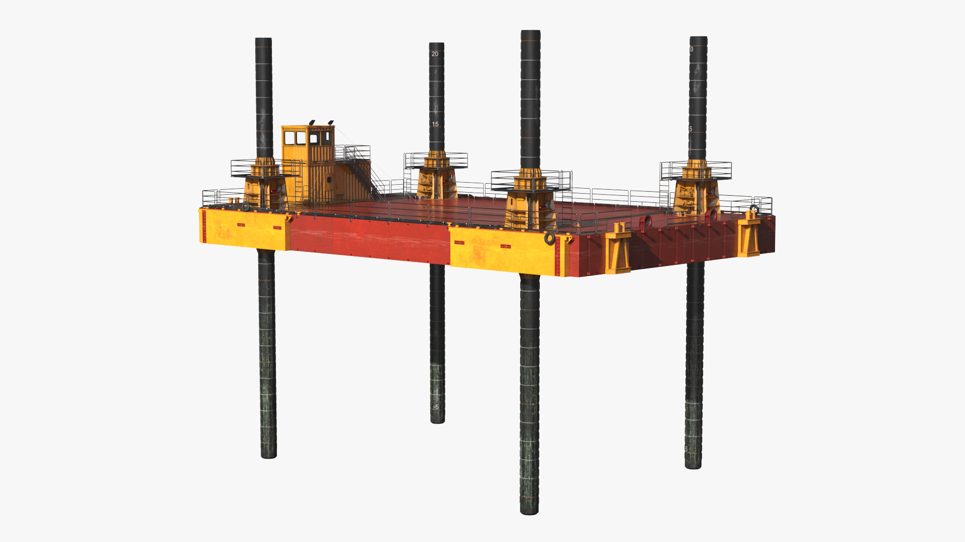 Offshore Jack Up Pontoon, view 8
