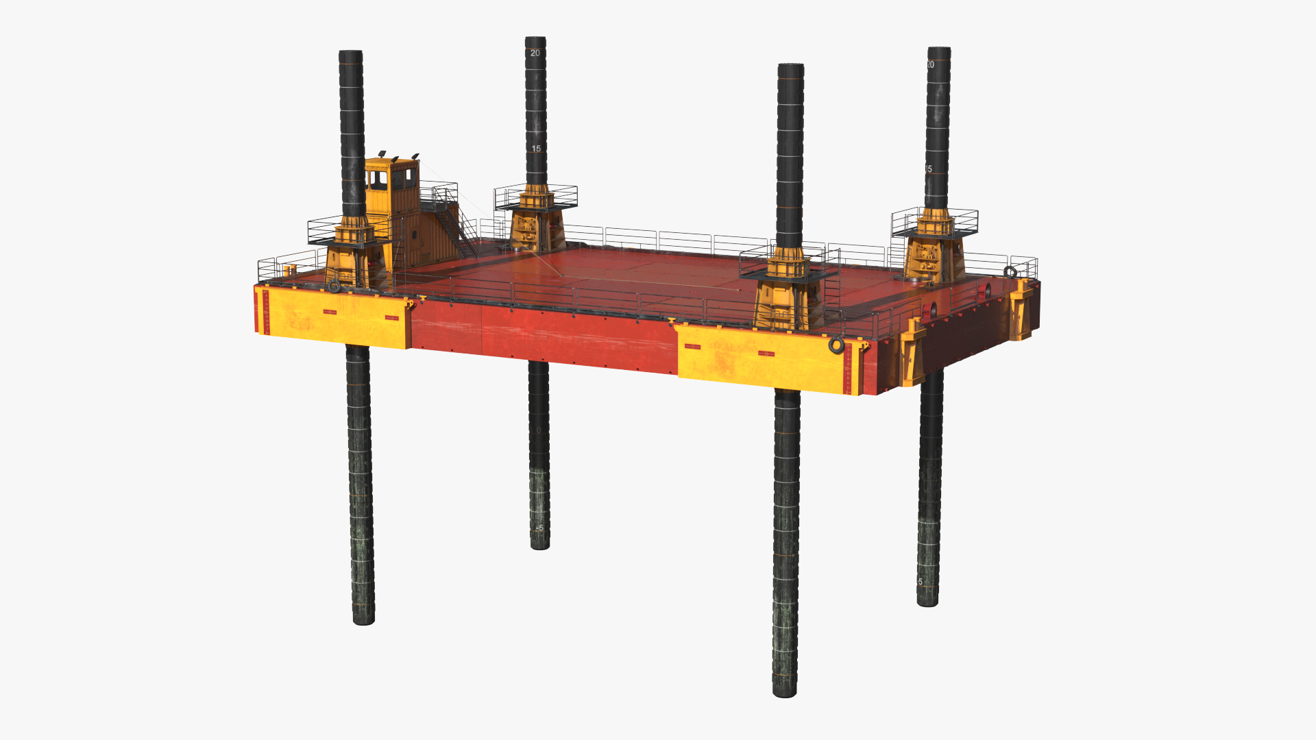 Offshore Jack Up Pontoon, view 5