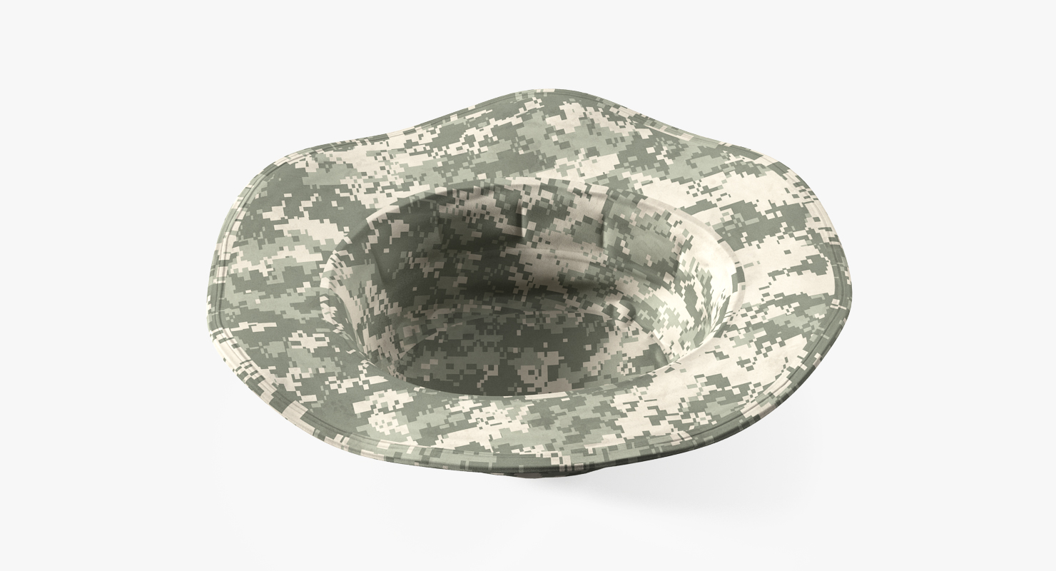 3D model US Army ACU Digital Boonie Hat