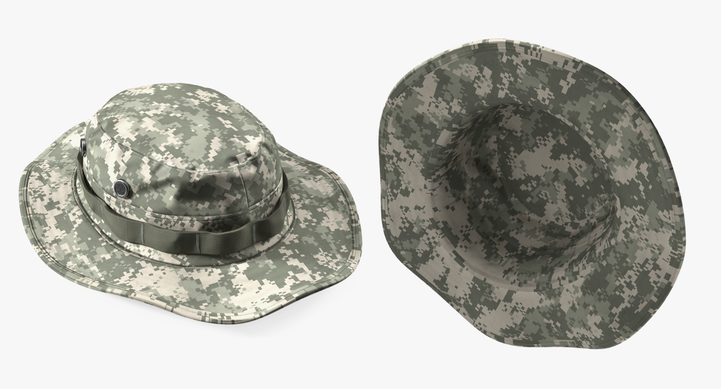 3D model US Army ACU Digital Boonie Hat