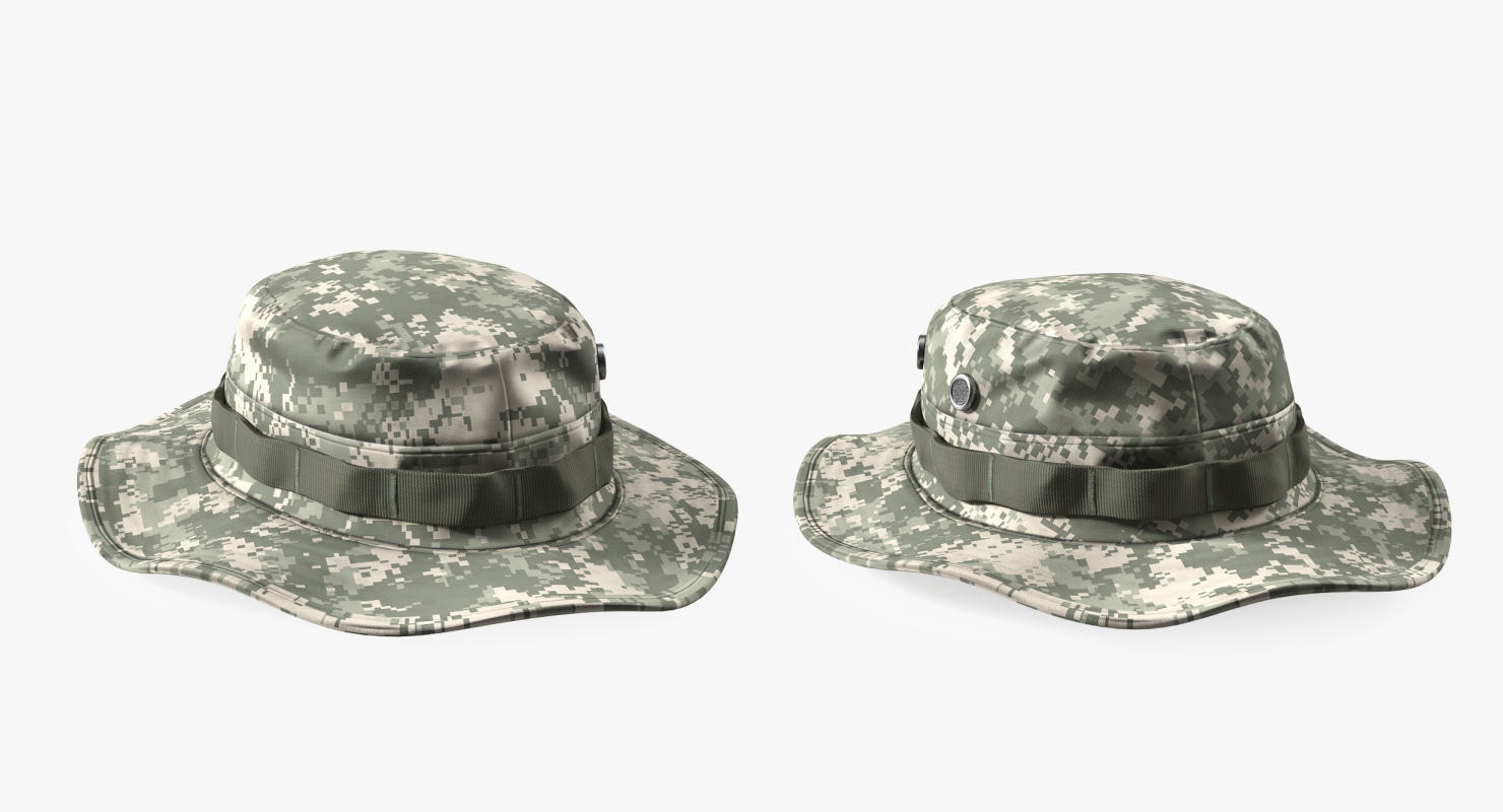 3D model US Army ACU Digital Boonie Hat