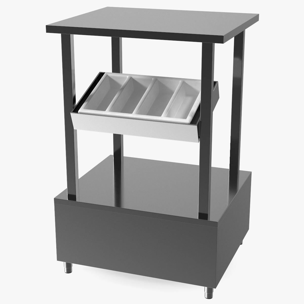 Cutlery Shelf Self Service Line Element
